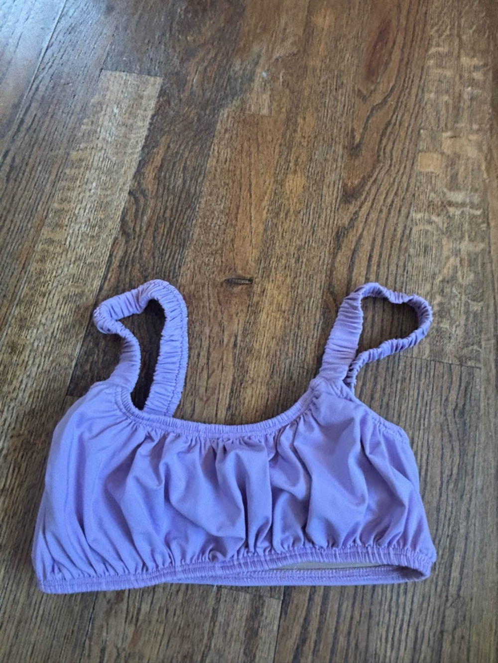 Five dancewear Lilac Ruched Bralette Top